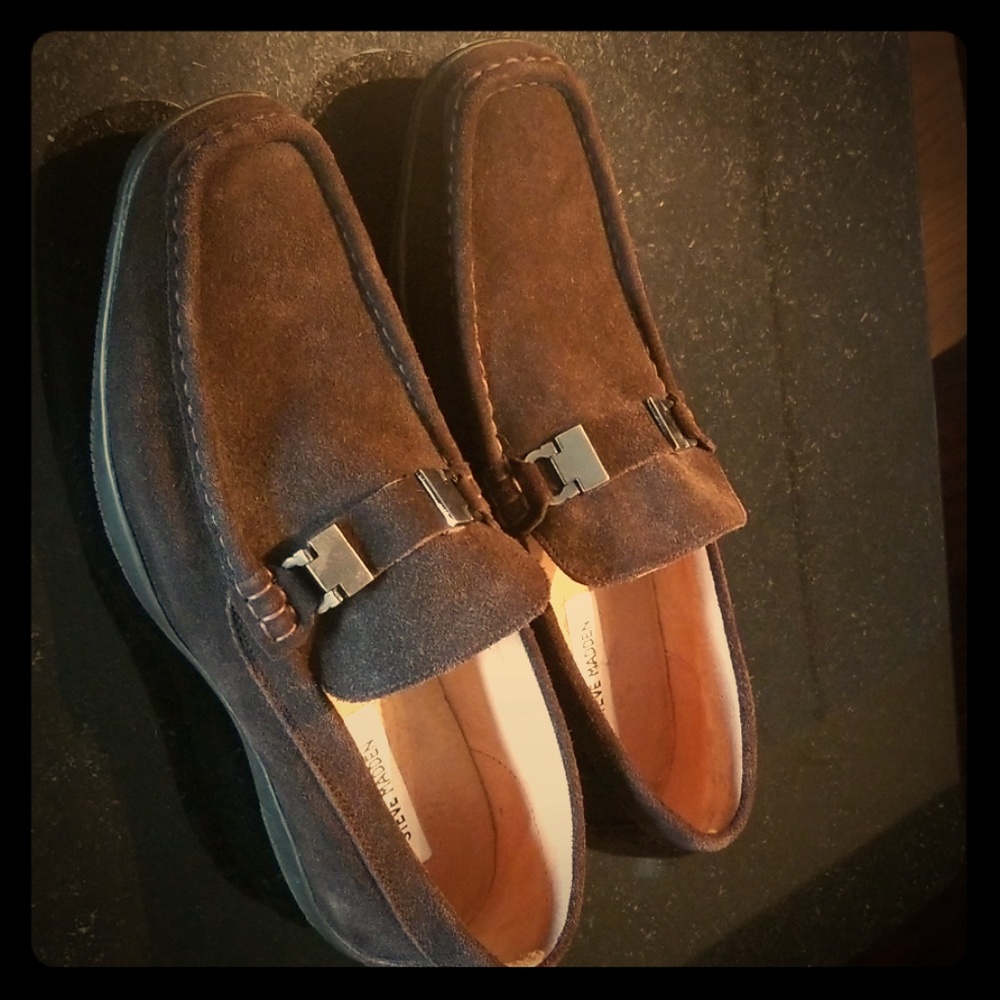 Steve Madden Brown Suede dress shoes